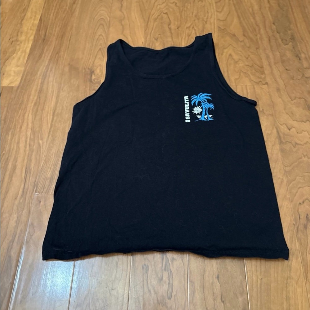 Men's Black Tank Top